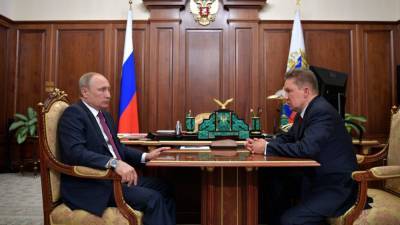 Владимир Путин - Алексей Миллер - Путин отметил снижение темпов газификации в России - riafan.ru - Москва