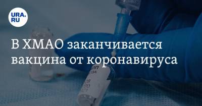 Алексей Добровольский - В ХМАО заканчивается вакцина от коронавируса - ura.news - Югра