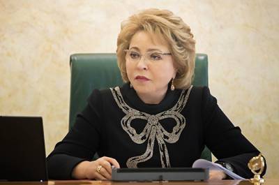 Владимир Путин - Валентина Матвиенко - Спикер Совфеда рекомендовала представителю генсека ООН привиться российской вакциной - pnp.ru - Москва