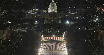 Джо Байден - В Вашингтоне накануне инаугурации Байдена установили 200 тысяч флагов - tsn.ua - США - Вашингтон