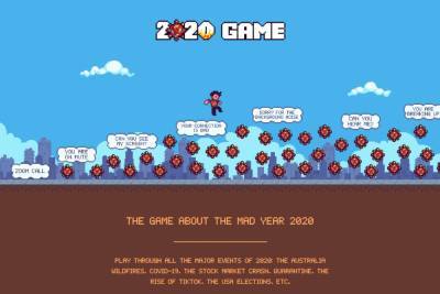 Вышла игра 2020 Game о событиях минувшего года - itc.ua - США - Украина