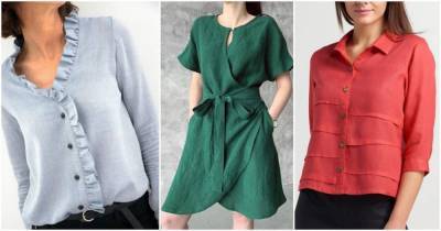 Стильная льняная одежда: модный акцент 2021 - skuke.net