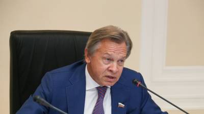 Владимир Зеленский - Алексей Пушков - Пушков оценил слова Зеленского о Крыме и Донбассе - russian.rt.com - Крым - Донбасс