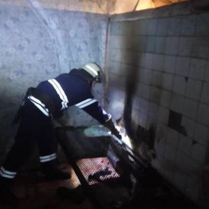 В Запорожской области пожар: чуть не погиб 74-летний мужчина. Фото - reporter-ua.com - Запорожская обл. - Гсчс
