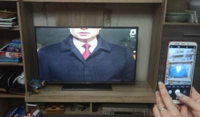 Владимир Путин - Антон Алиханов - В России телеканал «обрезал» голову Путина во время его новогоднего обращения - sharij.net - Россия - Калининград