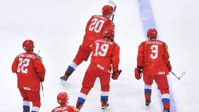 Василий Пономарев - Данил Башкиров - Сборная России победила команду Германии в четвертьфинале МЧМ-2021 по хоккею - russian.rt.com