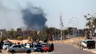 В Ливии прогремел взрыв, возможны жертвы среди военных - vesti.ru - Ливия - Триполи