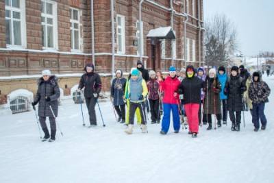 Кунгуряки прошли 2,5 тысячи километров в марафоне по скандинавской ходьбе «100 километров от Рождества до Рождества» - iskra-kungur.ru