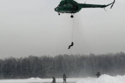 Восемнадцать серпуховичей десантировались из вертолета - serp.mk.ru - с. Фото