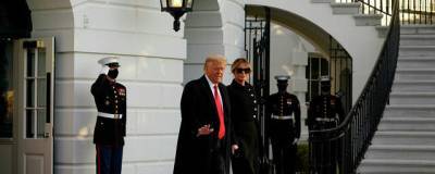Дональд Трамп - Майк Пенс - Мелания Трамп - Джо Байден - Трамп в последний раз покинул Вашингтон - runews24.ru - США - Вашингтон - шт.Флорида
