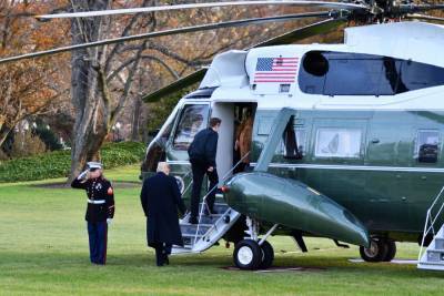 Дональд Трамп - Майк Пенс - Джо Байден - Трамп покинул Вашингтон, но обещал вернуться «в той или иной форме» - news.israelinfo.co.il - США - Вашингтон