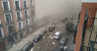 В Сети публикуют видео из разрушенного взрывом дома в Мадриде - tsn.ua - Spain