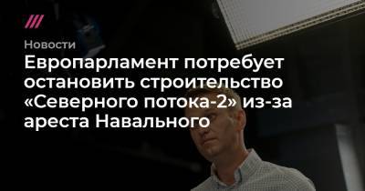 Владимир Путин - Жозеп Боррель - Манфред Вебер - Европарламент потребует остановить строительство «Северного потока-2» из-за ареста Навального - tvrain.ru