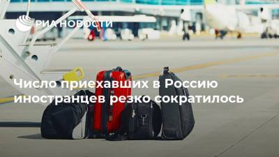 Число приехавших в Россию иностранцев резко сократилось - ria.ru - Москва - Россия