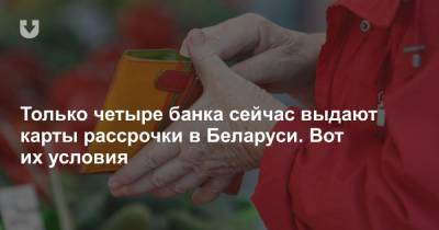 Только четыре банка сейчас выдают карты рассрочки в Беларуси. Вот их условия - news.tut.by - Белоруссия
