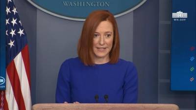 Дональд Трамп - Джо Байден - Джен Псаки - Байден намерен предоставить Сенату решать, как действовать в вопросе импичмента Трампа - piter.tv