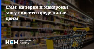 Оксана Лут - СМИ: на зерно и макароны могут ввести предельные цены - nsn.fm