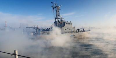 Катер ВМС Украины «Славянск» типа Island тренировал плавание в шторм на Чёрном море - topwar.ru - США - Славянск