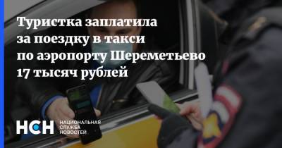 Туристка заплатила за поездку в такси по аэропорту Шереметьево 17 тысяч рублей - nsn.fm - Москва - Шереметьево