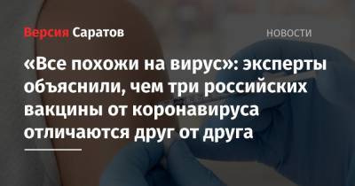 Татьяна Голикова - Павел Волчков - «Все похожи на вирус»: эксперты объяснили, чем три российские вакцины от коронавируса отличаются друг от друга - nversia.ru