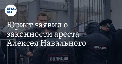 Алексей Навальный - Юрист заявил о законности ареста Алексея Навального - ura.news