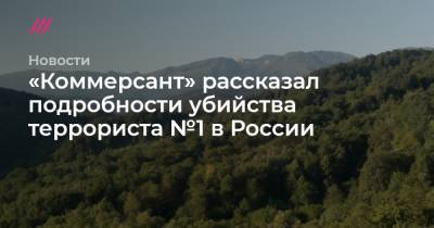 «Коммерсант» рассказал подробности убийства террориста №1 в России - tvrain.ru