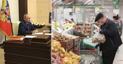 Владимир Путин - Путин: Цены на продукты в России выросли больше инфляции - ren.tv