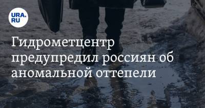 Гидрометцентр предупредил россиян об аномальной оттепели - ura.news - Москва - ЦФО