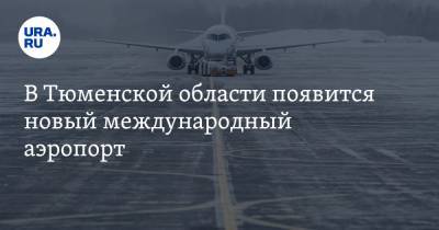 Александр Моор - В Тюменской области появится новый международный аэропорт - ura.news - Тюменская обл. - Красноярск - Казань - Самара - Тобольск