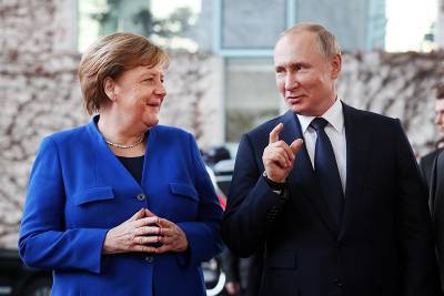 Владимир Путин - Ангела Меркель - Меркель предлагала Путину помощь в регистрации "Спутника V" в ЕС - tvc.ru