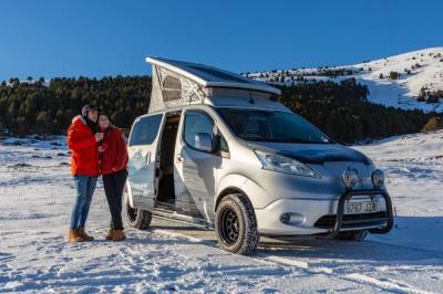 Nissan e-NV200 Winter Camper — концепт электрического минивэна для экстремальных зимних путешествий [видео] - itc.ua