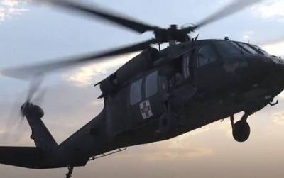 Вертолёт Национальной гвардии США потерпел крушение в штате Нью-Йорк - topwar.ru - США - county Black Hawk - шт. Нью-Йорк