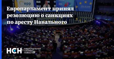 Алексей Навальный - Европарламент принял резолюцию о санкциях по аресту Навального - nsn.fm