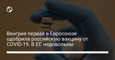 Виктор Орбан - Петер Сийярто - Венгрия первая в Евросоюзе одобрила российскую вакцину от COVID-19. В ЕС недовольны - liga.net - Москва - Венгрия - Сербия