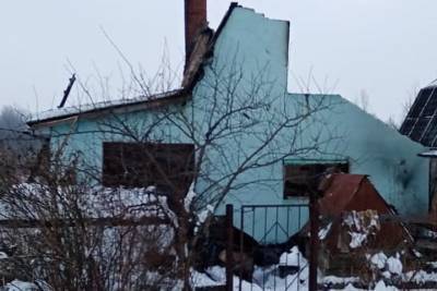 Мужчина сгорел при пожаре в собственном доме в Вяземском районе - mk-smolensk.ru - район Вяземский