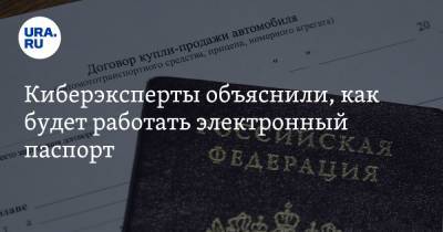 Виталий Вехов - Киберэксперты объяснили, как будет работать электронный паспорт. Инструкция - ura.news - Москва