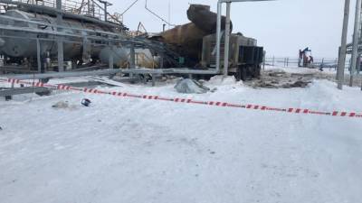 Место взрыва на нефтезаводе в Татарстане сняли на видео - vesti.ru - респ. Татарстан - район Сармановский