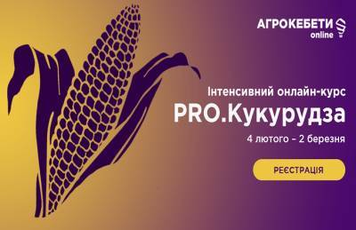 Интенсивный онлайн-курс PRO.Кукурудза - agroportal.ua