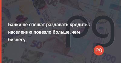 Банки не спешат раздавать кредиты: населению повезло больше, чем бизнесу - thepage.ua