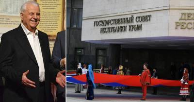 Ольга Ковитиди - Леонид Кравчук - Гармошек и песен не будет: в Крыму рассказали, как встретят Кравчука - ren.tv - Крым