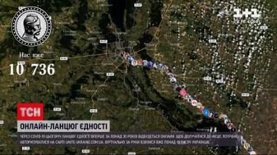 В День Соборности тысячи украинцев выстроились в «цепь единства» - enovosty.com - Киев - Симферополь