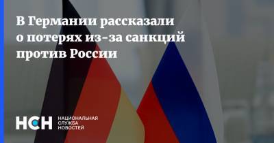 В Германии рассказали о потерях из-за санкций против России - nsn.fm - Германия