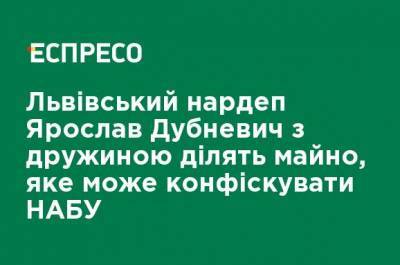 Ярослав Дубневич - Львовский нардеп Ярослав Дубневич с женой делят имущество, которое может конфисковать НАБУ - ru.espreso.tv