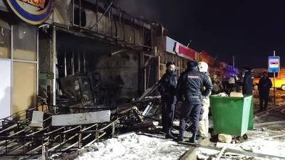 Следователи начали проверку из-за пожара в супермаркете в Краснодаре - iz.ru - Краснодар