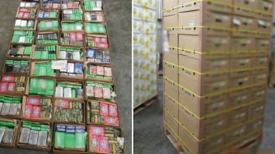 Пограничники нашли почти тонну кокаина в партии бананов - rbnews.uk - Бельгия - Колумбия - Антверпен