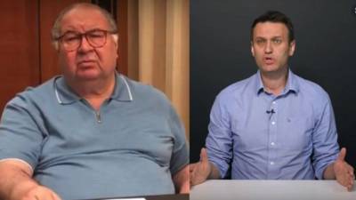 Алексей Навальный - Алишер Усманов - Владимир Ашурков - Навальный предложил ввести санкции против Алишера Усманова - dialog.tj - Англия
