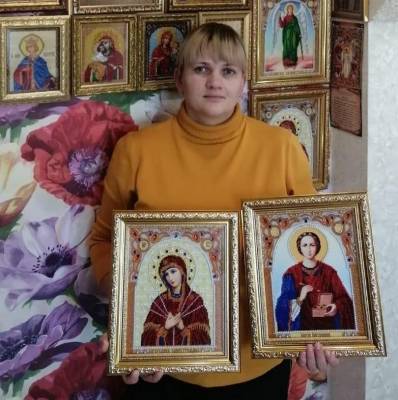 Иконы из бисера: как липчанка создала изумительную коллекцию - lipetskmedia.ru