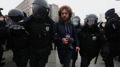 Илья Варламов - На протестном митинге в Москве задержали известного блогера Варламова - ru.espreso.tv - Москва - Россия - Берлин