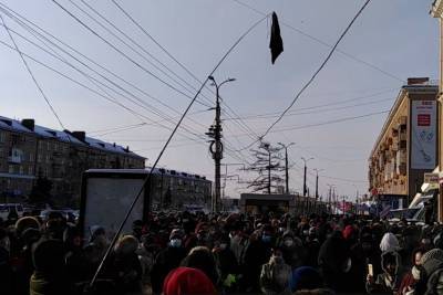 Алексей Навальный - ​В Омске протестующие вынесли трусы для Путина — в «наказание» ОМОН начал жесткие задержания - agrimpasa.com - Омск