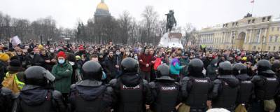 Алексей Навальный - Количество задержанных на митингах возросло до 2,6 тысяч - runews24.ru - Москва - Санкт-Петербург - Новосибирск
